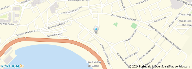 Mapa de Rua Ramos da Costa