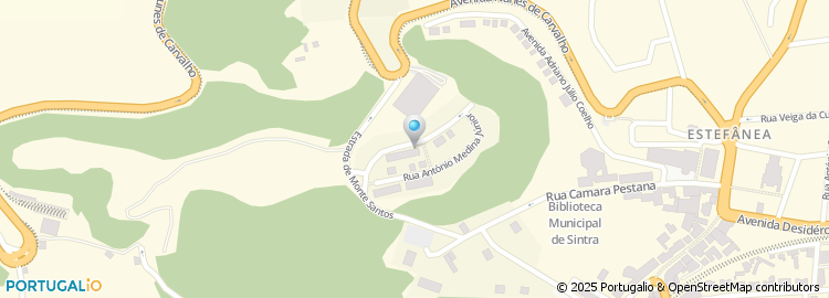 Mapa de Sintra A Vapor - Servicos de Engomadoria, Unip., Lda