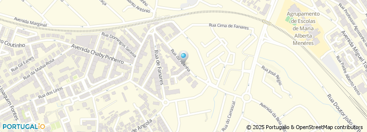 Mapa de Apartado 121, Mem Martins