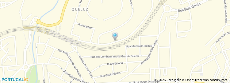 Mapa de Apartado 121, Queluz
