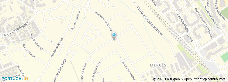 Mapa de Avenida da Bela Vista