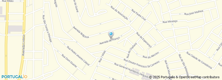 Mapa de Avenida de França