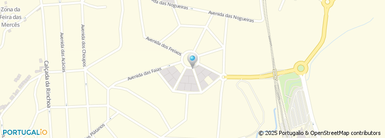 Mapa de Avenida dos Chorões