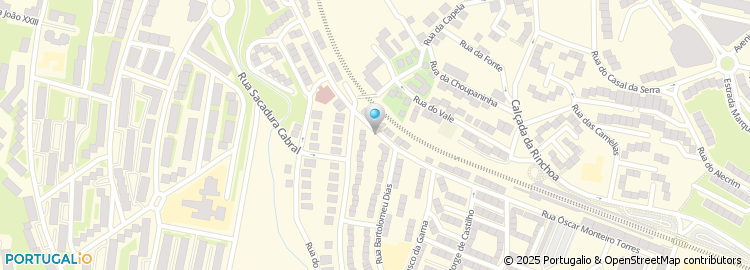 Mapa de Avenida Infante Dom Henrique