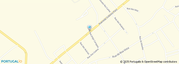 Mapa de Avenida Sidónio Pais