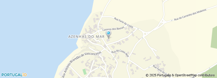 Mapa de Azenhas do Mar