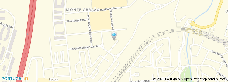 Mapa de Beco Eugénio de Castro