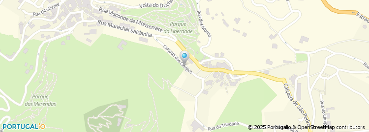 Mapa de Calçada dos Clérigos