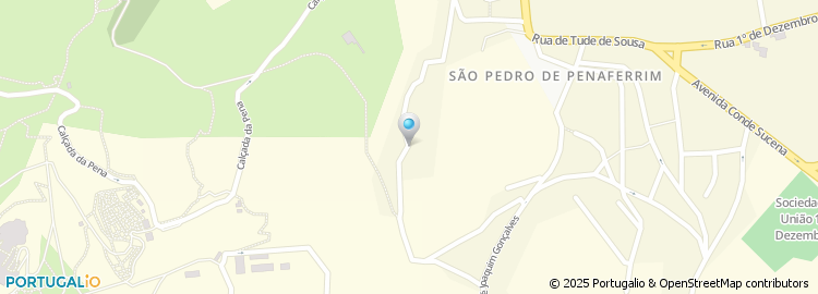Mapa de Caminho da Fonte de São Pedro