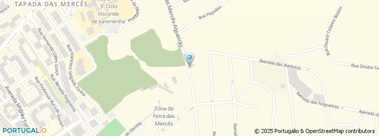 Mapa de Estrada de Mercês-Algueirão