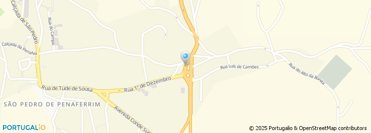 Mapa de Largo 25 de Abril