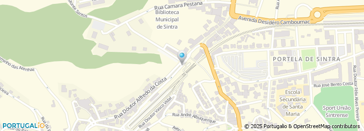 Mapa de Largo Dom Manuel I