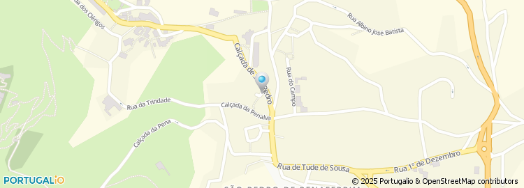 Mapa de Largo dos Aliados