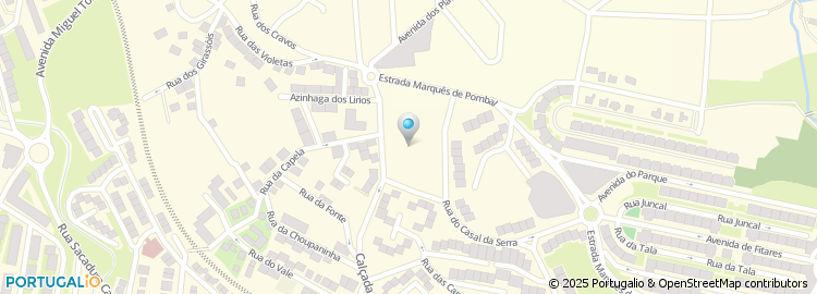 Mapa de Praceta do Rouxinol