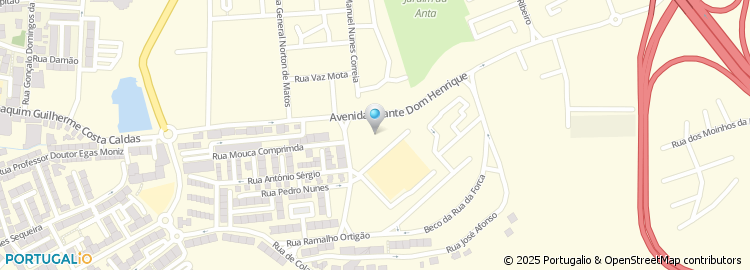 Mapa de Praceta Infante Dom Henrique