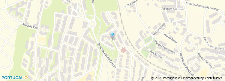 Mapa de Rua 1º de Maio