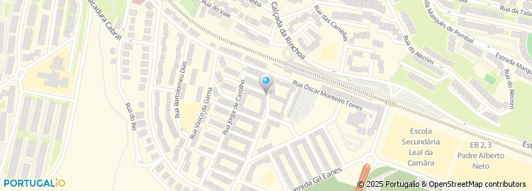 Mapa de Rua 1º de Maio