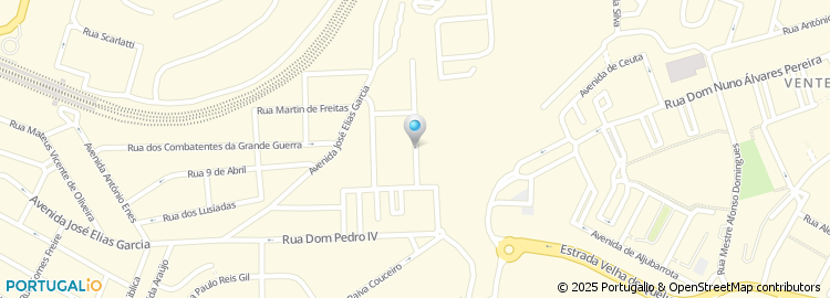 Mapa de Rua Adriano Correia de Oliveira
