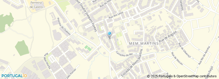Mapa de Rua Afonso de Paiva