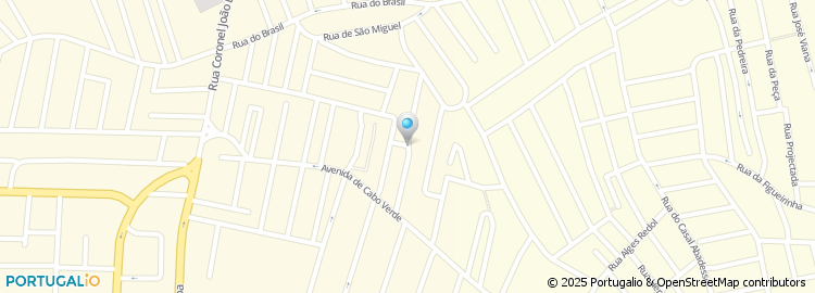 Mapa de Rua Antero de Quental