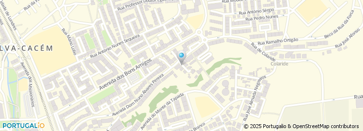 Mapa de Rua Bom Jesus do Alto
