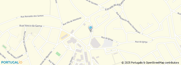 Mapa de Rua Casal das Luvas