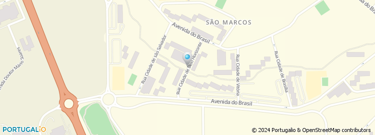 Mapa de Rua Cidade de Belo Horizonte