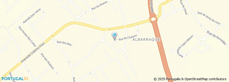 Mapa de Rua da Circulação