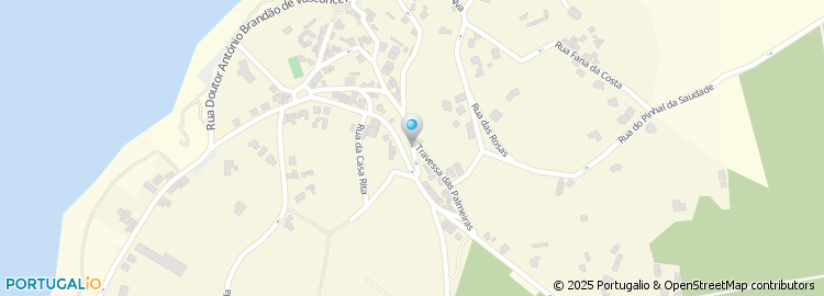 Mapa de Rua da Encosta de São Lourenço