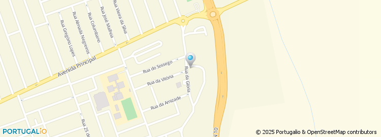 Mapa de Rua da Fé