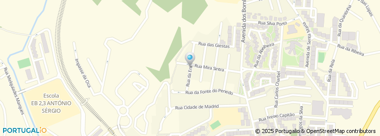 Mapa de Rua da Hera