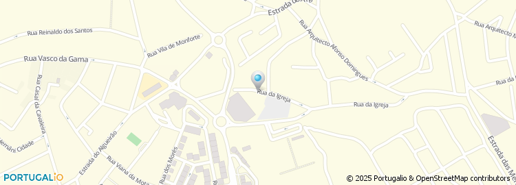 Mapa de Rua da Igreja