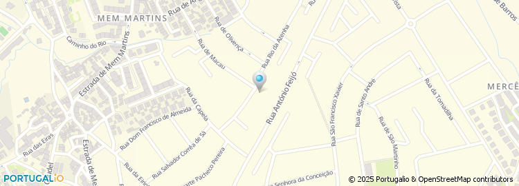 Mapa de Rua da Ilha de Coloane