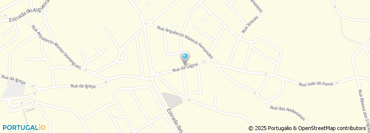 Mapa de Rua da Lagoa