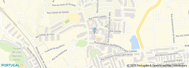 Mapa de Rua Daniel Lopes
