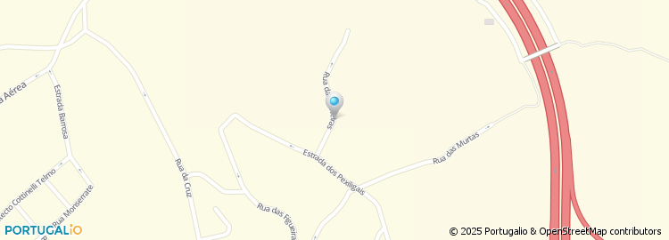Mapa de Rua das Oliveiras