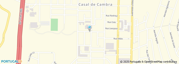 Mapa de Rua de Gand