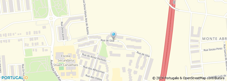 Mapa de Rua de Goa