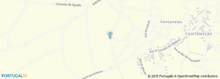 Mapa de Rua dos Caniçais