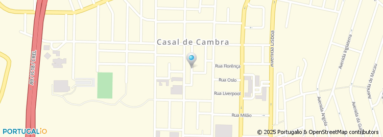 Mapa de Rua de Veneza