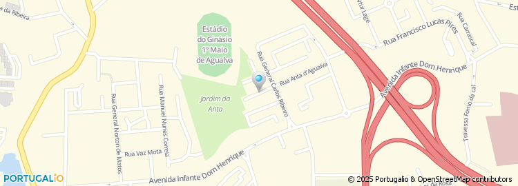 Mapa de Rua do Arco
