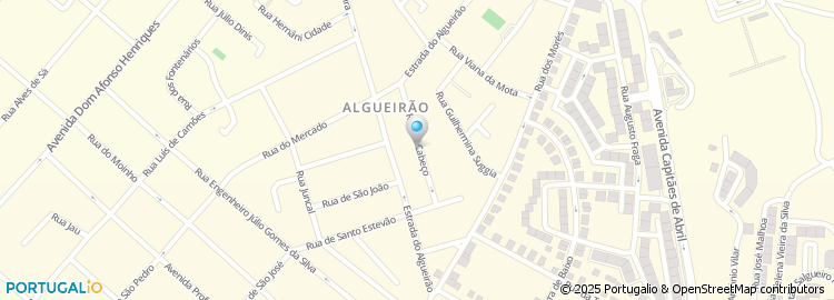 Mapa de Rua do Cabeço