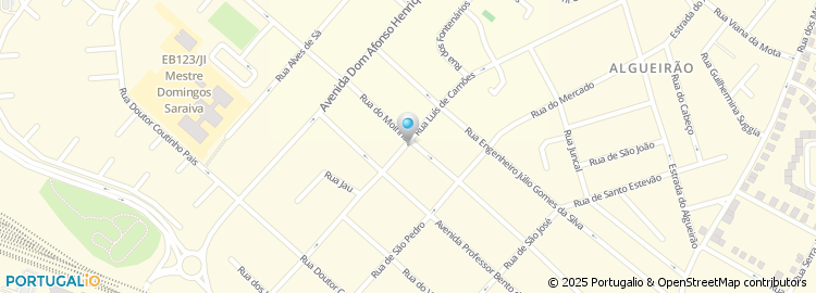 Mapa de Rua do Moinho