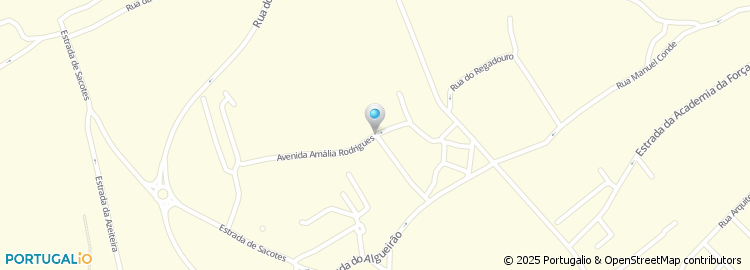 Mapa de Rua do Pinhal da Formiga
