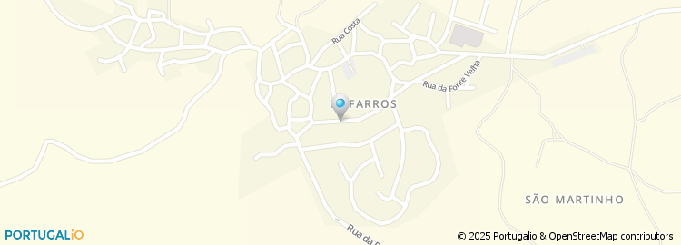 Mapa de Rua do Rochio