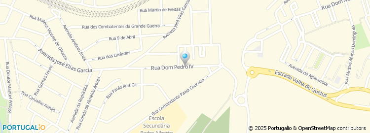 Mapa de Rua Dom Pedro Iv