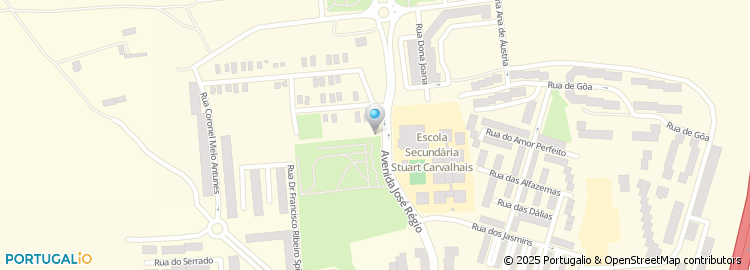 Mapa de Rua Dom Ximenes Belo