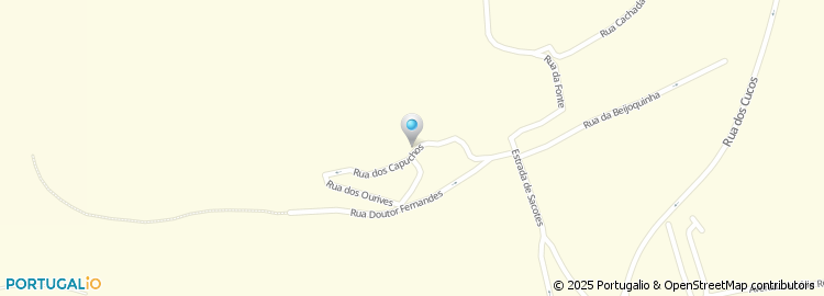 Mapa de Rua dos Capuchos