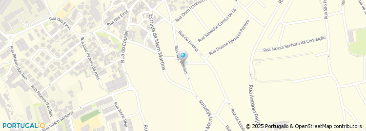 Mapa de Rua dos Casais