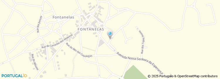 Mapa de Rua dos Lavadouros